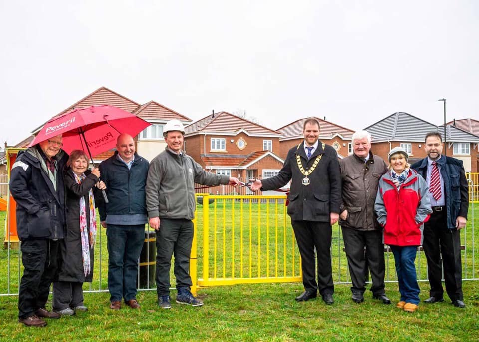 Picture of Codnor Parish Council at the Brierley Road Play area in Waingroves.